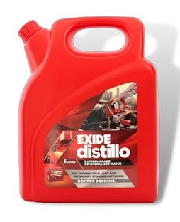 Exide Distillo Battery Water